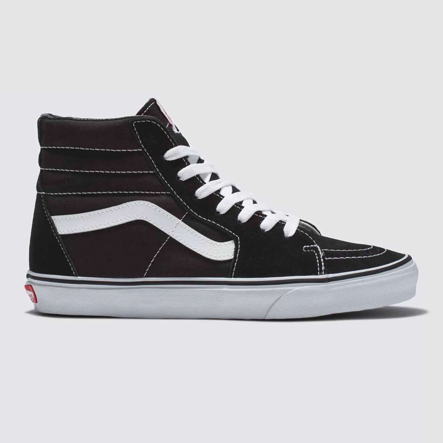 VANS sk8-hi US10 80’s MADE IN USA Tênis Vans Sk8-HI black white