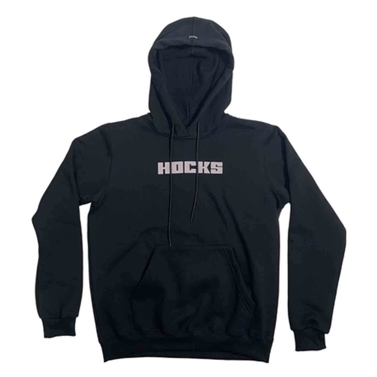 Moletom Feminino Hocks Logo Letter Preto