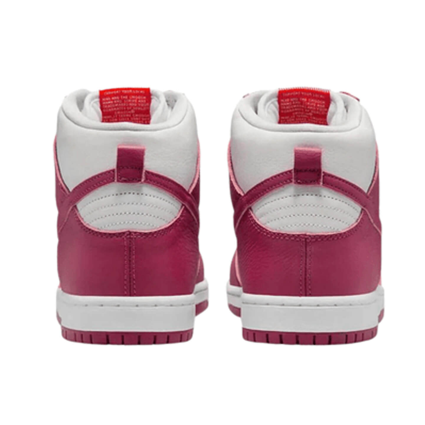 Tênis Nike SB Dunk High Pro Iso Branco/Rosa