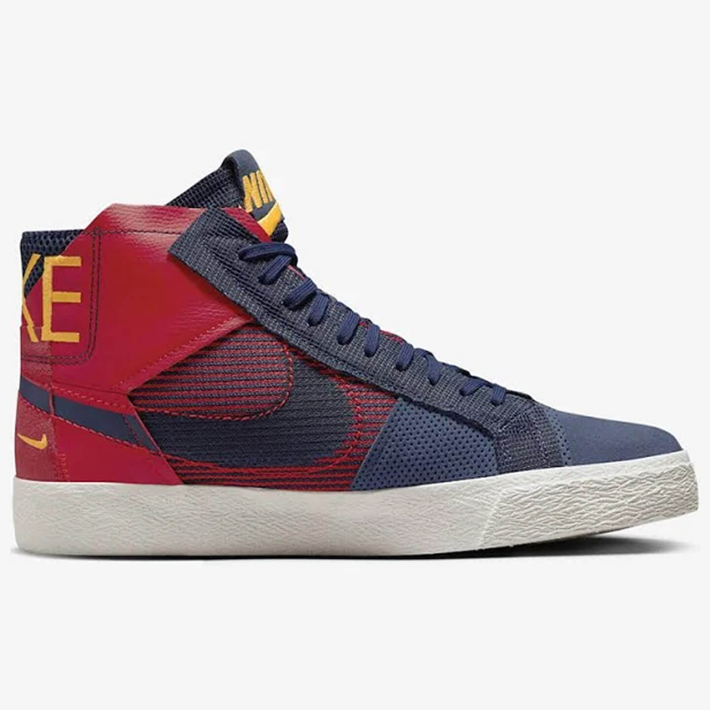 Tênis Nike Sb Zoom Blazer Mid Premium Azul/Vermelho