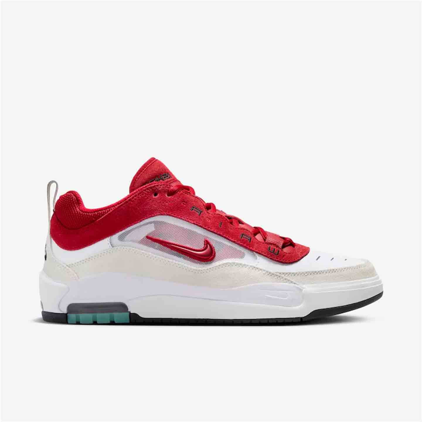 Tênis Nike SB Ishod Max Branco e Vermelho