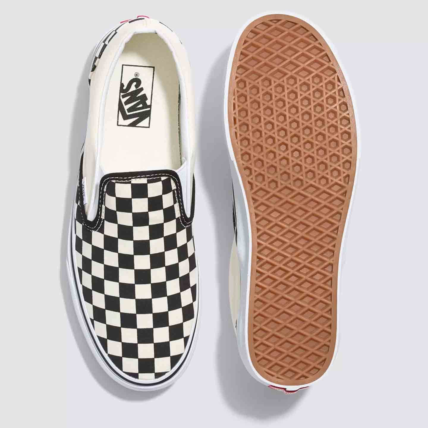 Checkered Vans Classic Tenis Vans Checkerboard Slip Vans Shoes For