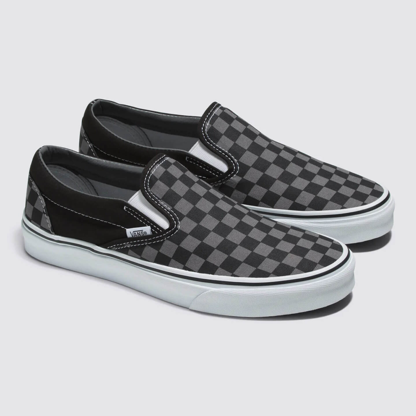 Tênis Vans Slip On Checkerboard Preto Cinza