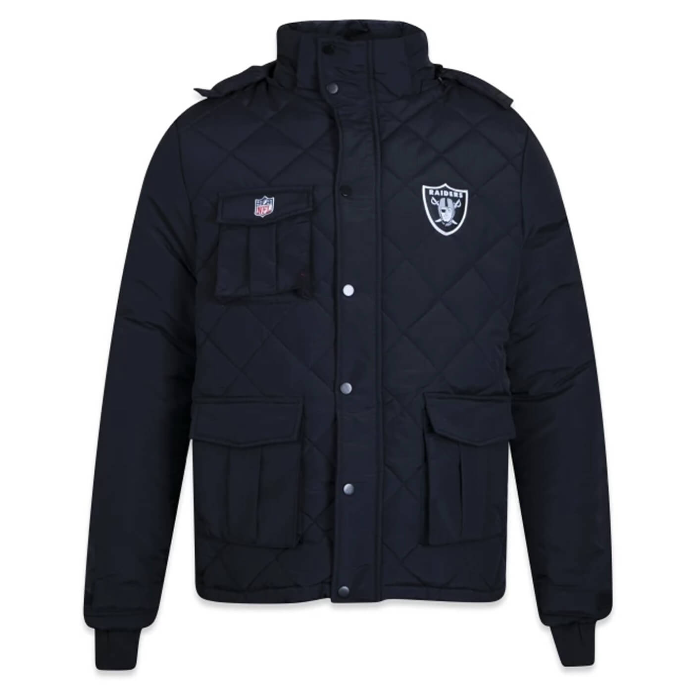 Jaqueta New Era Modern Classic SKI Style NFL Las Preto
