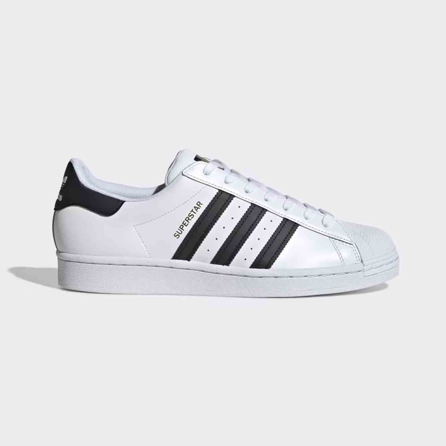 Tênis Adidas Superstar Branco e Preto