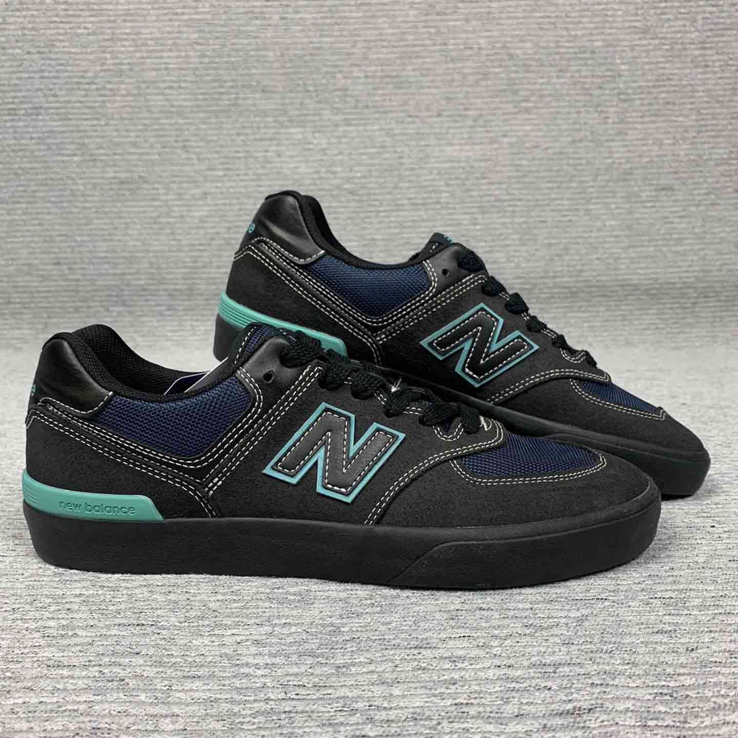 TÊNIS NEW BALANCE NUMERIC 574 PRETO/AZUL