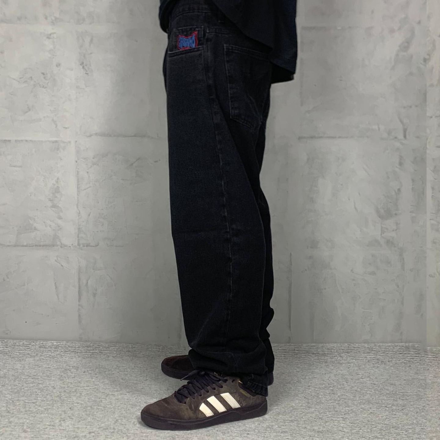『TEN DENIM XXX BLACK 38』 Calça Chaze 5 Pocket Denim Preto