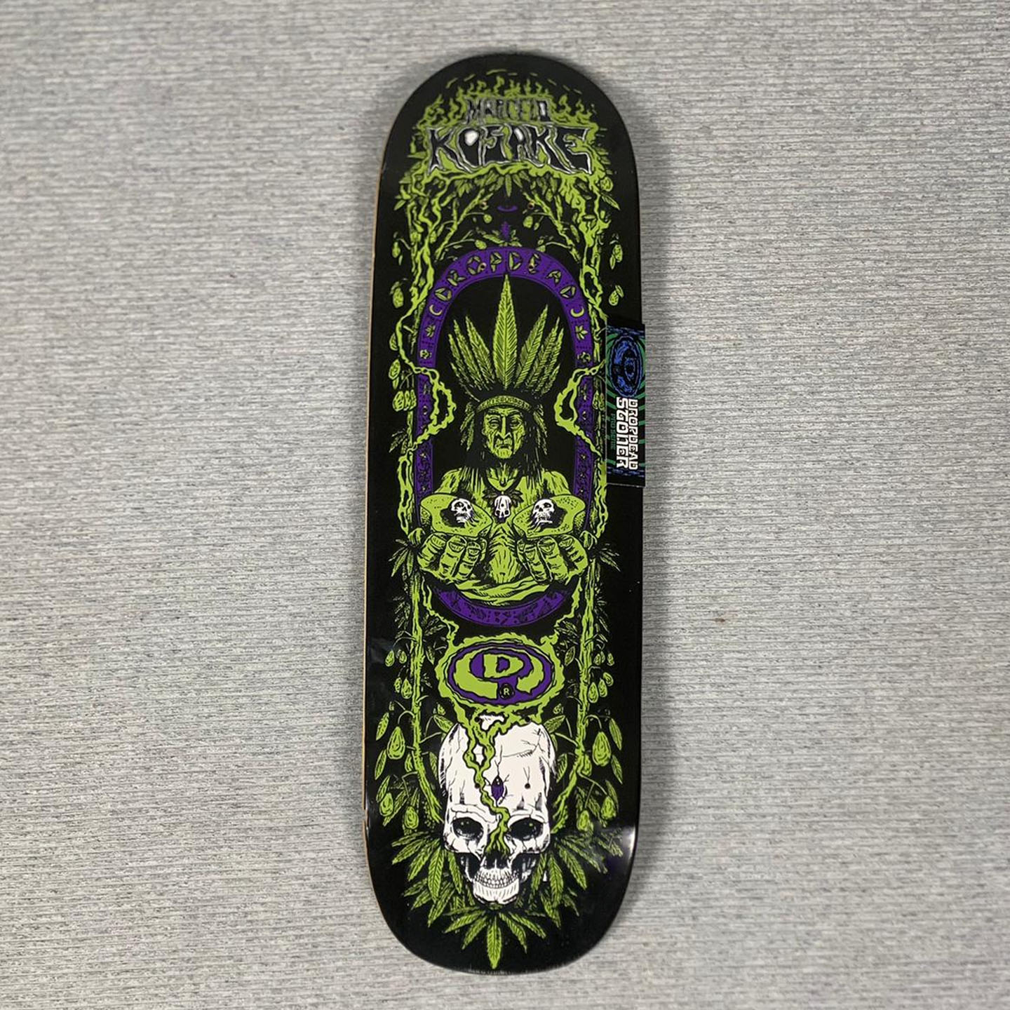 Shape Drop Dead Maple Nk4 Old School Stoner Psicodelic 9.25 Colorido
